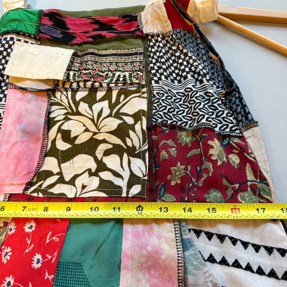 Advance Apparels Multicolor Patchwork Jumpsuit NWT - image 10